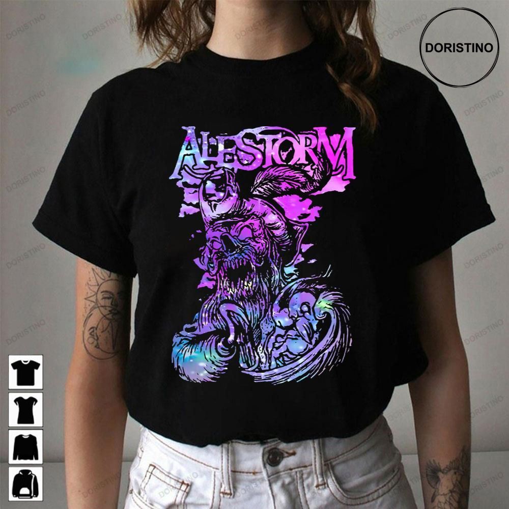 Skull Design Alestorm Awesome Shirts